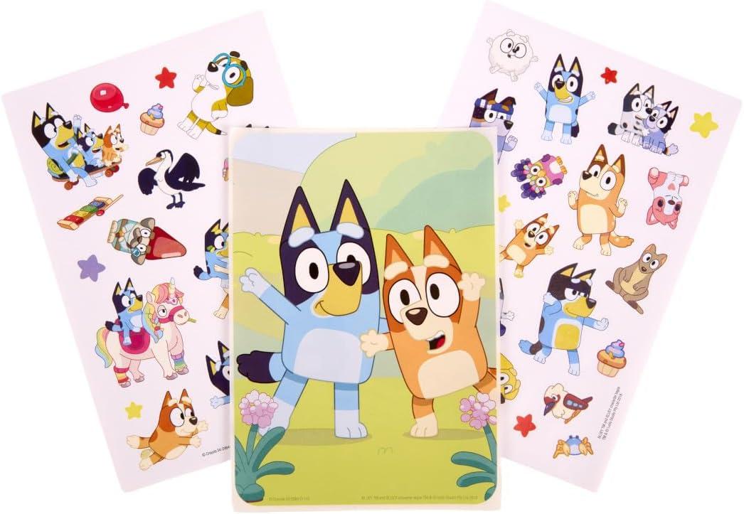 imageCrayola Color Wonder Bluey Activity Kit Mess Free Coloring for Toddlers Holiday ampamp Christmas Gifts for Kids Art Set for Kids Plane Essential Bluey Toys 3Art Case