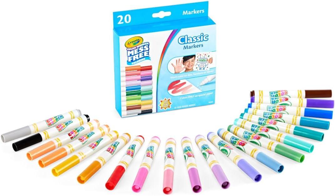 imageCrayola Color Wonder Spidey and His Amazing Friends Kit Mess Free Coloring Spiderman Coloring Pages ampamp Stickers Spiderman Toy Kids GiftClassic Markers
