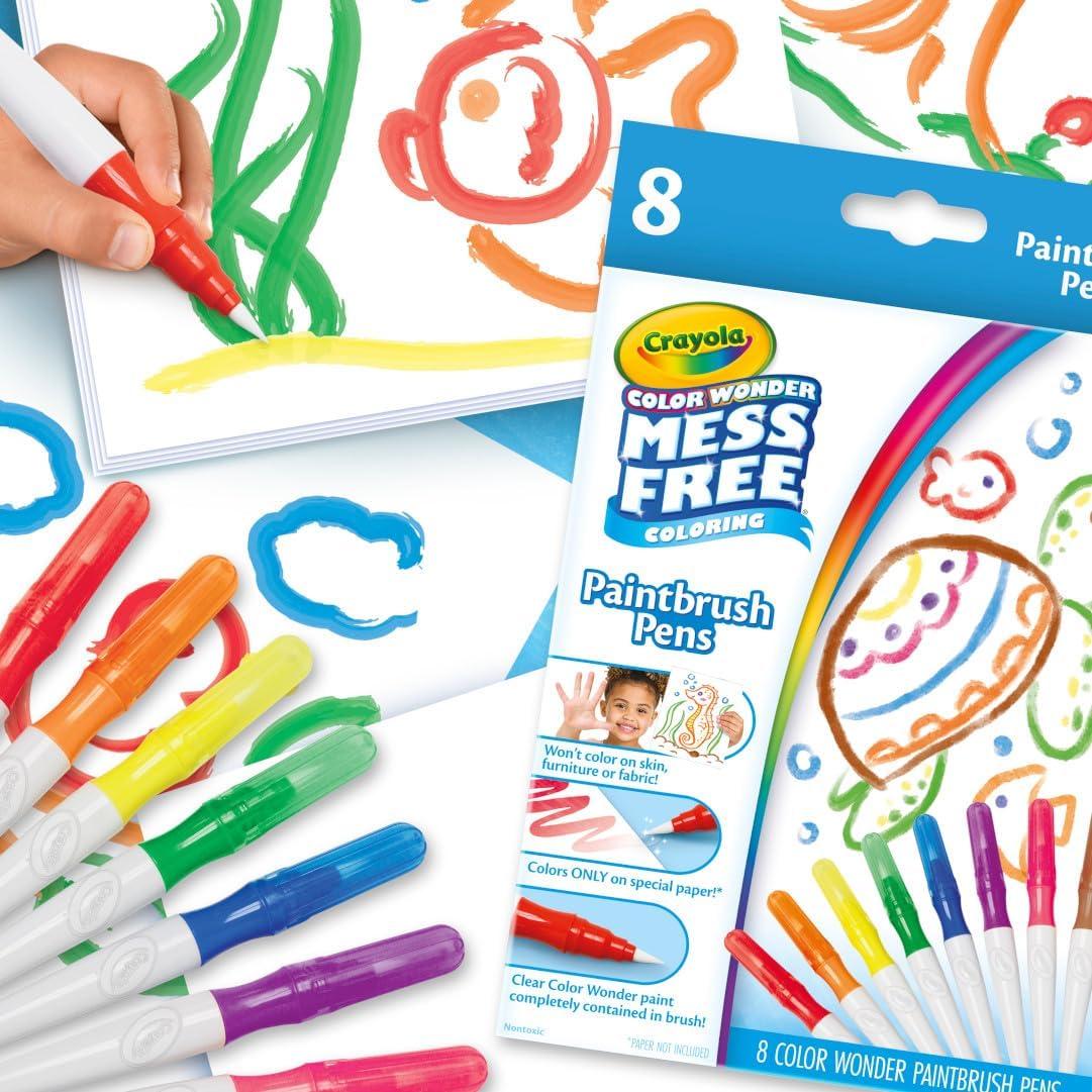 imageCrayola Color Wonder Spidey and His Amazing Friends Kit Mess Free Coloring Spiderman Coloring Pages ampamp Stickers Spiderman Toy Kids GiftPaint Brush Pens