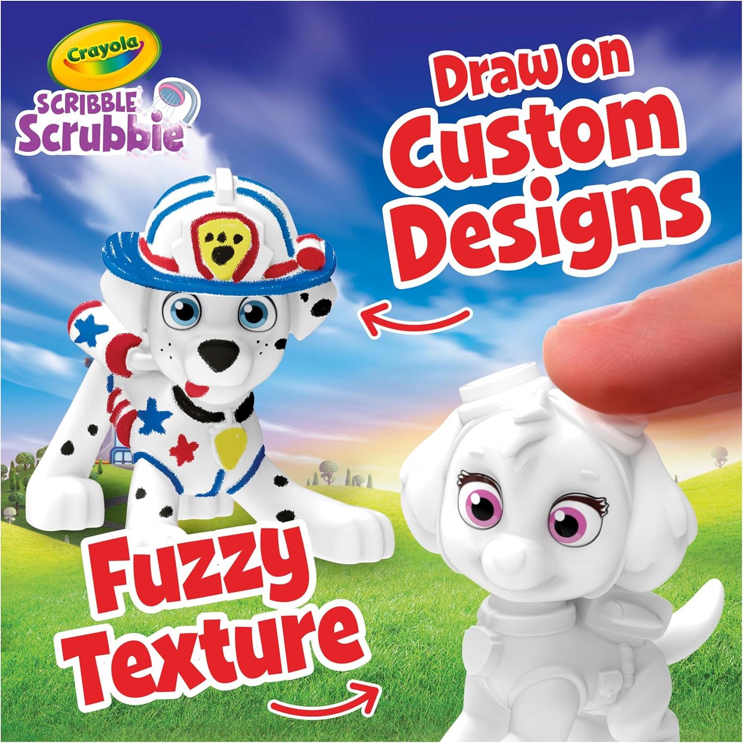 imageCrayola Scribble Scrubbie PAW Patrol Figurine Playset Customizable PAW Patrol Toys ampamp Gifts for Toddlers Reusable Coloring Activity Ages 3Paw Patrol Fire Hydrant Playset