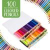 Crayola Adult Colored Pencil Set (100ct), Premium Coloring Pencils For Adult Coloring Books, Gifts for Teens & Adults, 12+(100 Count)