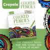 Crayola Adult Colored Pencil Set (100ct), Premium Coloring Pencils For Adult Coloring Books, Gifts for Teens & Adults, 12+(50 Count)
