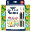 Crayola Blend & Shade Colored Pencils Set (24ct) Colored Pencils for Adult Coloring, Art Supplies for Sketching & Drawing, Gifts for Teens(Color & Detail)