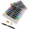 Crayola Blend & Shade Colored Pencils Set (24ct) Colored Pencils for Adult Coloring, Art Supplies for Sketching & Drawing, Gifts for Teens(Dual-Ended Brush & Detail)