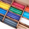 Crayola Color Sticks (120ct), 12 Colors, Teacher Supplies for Classrooms, Woodless Colored Pencils Bulk Classpack, Coloring Pencils for Kids(Woodless)