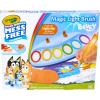Crayola Color Wonder Bluey Activity Kit, Mess Free Coloring for Toddlers, Holiday & Christmas Gifts for Kids, Art Set for Kids, Plane Essential, Bluey Toys, 3+(Bluey Magic Light Brush)