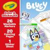 Crayola Color Wonder Bluey Activity Kit, Mess Free Coloring for Toddlers, Holiday & Christmas Gifts for Kids, Art Set for Kids, Plane Essential, Bluey Toys, 3+(Art Kit  Bluey)