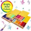 Crayola Colored Pencils Set for Kids (120ct), Coloring Book Pencils, Christmas Gifts for Grandkids, Bulk Colored Pencils for Boys & Girls, Ages 3, 4, 5(1 Count (Pack of 1))