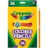 Crayola Colored Pencils Set for Kids (120ct), Coloring Book Pencils, Christmas Gifts for Grandkids, Bulk Colored Pencils for Boys & Girls, Ages 3, 4, 5(36 Count (Pack of 1))