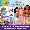 Crayola Disney Princess Color & Activity Set, 20 Coloring Book Pages, Princess Stickers, Gift for Girls & Boys(Art Case)