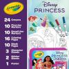 Crayola Disney Princess Color & Activity Set, 20 Coloring Book Pages, Princess Stickers, Gift for Girls & Boys(Art Case)