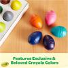Crayola Large Egg Crayons (12ct), Jumbo Washable Crayons for Toddlers, Christmas Gifts for Grandkids, Stocking Stuffers, Preschool Art Supplies, Ages 1+
