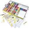 Crayola Limited Edition Coloring Set (115pcs), Kids Drawing Supplies Kit with Crayons, Markers & Colored Pencils, Birthday, Holiday for Kids, 5+(Limited Edition)