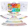 Crayola Limited Edition Coloring Set (115pcs), Kids Drawing Supplies Kit with Crayons, Markers & Colored Pencils, Birthday, Holiday for Kids, 5+(Limited Edition)