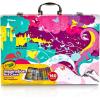 Crayola Limited Edition Coloring Set (115pcs), Kids Drawing Supplies Kit with Crayons, Markers & Colored Pencils, Birthday, Holiday for Kids, 5+(Pink)