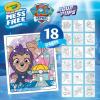 Crayola PAW Patrol Sticker Activity Pad, 12 PAW Patrol Coloring Pages, 100+ Stickers, Travel Activity, PAW Patrol Toys, Toddler Gifts(Multi)
