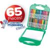 Crayola Pip-Squeaks Washable Marker Set (65ct), Holiday & Christmas Gifts for Kids, Coloring Set, Art Supplies for Kids, Drawing & Craft Kit, Travel Activity, 4+(Pip Squeak Markers)