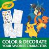 Crayola Pokémon Imagination Art Set (115pcs), Kids Art Kit, Coloring Supplies, Pokemon Toys, Pokemon Gift for Boys & Girls, Ages 5+(Squirtle)
