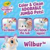 Crayola Scribble Scrubbie Jumbo Toy Cat, Large Posable Animal for Kids, Birthday, Holiday for Girls & Boys, Washable Coloring & Grooming Toy, Ages 3+(French Bulldog)