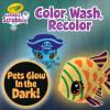Crayola Scribble Scrubbie Pets Dinosaur Waterslide, Dinosaur Toys for Kids, Pet Grooming Toy, Gifts for Boys & Girls, Ages 3+(Glow Lagoon)