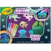 Crayola Scribble Scrubbie Pets Dinosaur Waterslide, Dinosaur Toys for Kids, Pet Grooming Toy, Gifts for Boys & Girls, Ages 3+(Glow Lagoon)