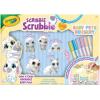 Crayola Scribble Scrubbie Pets Spray Boutique, Airbrush Art Set for Kids, DIY Crafts for Toddlers, Kids Toys, Gifts for Girls & Boys, Ages 3+(Baby Pets)