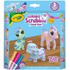 Crayola Scribble Scrubbie Pets Spray Boutique, Airbrush Art Set for Kids, DIY Crafts for Toddlers, Kids Toys, Gifts for Girls & Boys, Ages 3+(Pastel Pets)