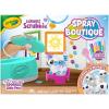 Crayola Scribble Scrubbie Pets Spray Boutique, Airbrush Art Set for Kids, DIY Crafts for Toddlers, Kids Toys, Gifts for Girls & Boys, Ages 3+(Spray Boutique)