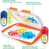 Crayola Spill Proof Paint Set (8ct), Stocking Stuffer & Holiday Gifts for Toddlers, Washable Toddler Paint Kit, With Brushes, Pots, Activity Pages, Ages 3+(Fingerpaint)