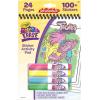 Crayola Trolls Color & Erase Sticker Activity Pad, 12 Reusable Trolls Coloring Pages & 100 Stickers, Gift(Color & Erase)