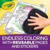 Crayola Trolls Color & Erase Sticker Activity Pad, 12 Reusable Trolls Coloring Pages & 100 Stickers, Gift(Color & Erase)