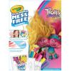 Crayola Trolls Color & Erase Sticker Activity Pad, 12 Reusable Trolls Coloring Pages & 100 Stickers, Gift(Color Wonder)