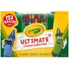 Crayola Ultimate Crayon Box Collection (152ct), Bulk Kids Crayon Caddy, Classic & Glitter Colors, Coloring Book Supplies, Gift for Kids, Ages 3, 4, 5(Ultimate Crayon Collection)