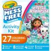 Crayola Color Wonder Spidey and His Amazing Friends Kit, Mess Free Coloring, Spiderman Coloring Pages & Stickers, Spiderman Toy, Kids Gift(Gabby’s Dollhouse Activity Kit)