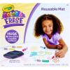 Crayola Color & Erase Drawing Board for Kids, Travel Coloring Kit, Drawing Toy, Toddler Coloring Set, Gift for Kids, 3+(Activity Mat)