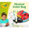 Crayola Musical Color Bug, Toddler Sensory Toy, Ladybug Toy for Kids, Arts & Crafts, Gifts for Toddlers, Ages 2, 3, 4(Musical Doodle Bug)