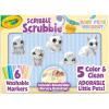 Crayola Scribble Scrubbie Pets Spray Boutique, Airbrush Art Set for Kids, DIY Crafts for Toddlers, Kids Toys, Gifts for Girls & Boys, Ages 3+(Baby Pets)