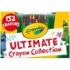 Crayola Ultimate Crayon Box Collection (152ct), Bulk Kids Crayon Caddy, Classic & Glitter Colors, Coloring Book Supplies, Gift for Kids, Ages 3, 4, 5(Ultimate Crayon Collection)