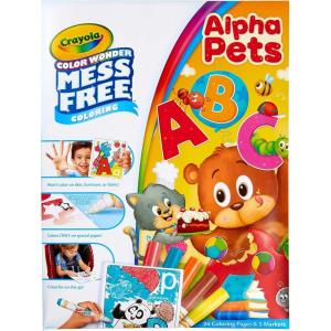 Crayola Bluey Color Wonder Coloring Set, 18 Bluey Coloring Pages, Toddler Stocking Stuffer, Holiday & Christmas Gifts for Kids, Mess Free Coloring for Toddlers, Toys & Games(Alpha Pets)