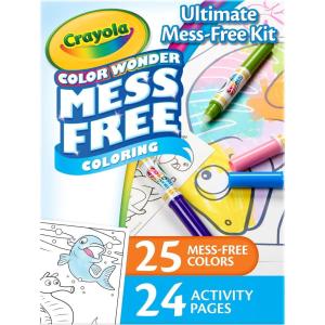 Crayola Color Wonder Spidey and His Amazing Friends Kit, Mess Free Coloring, Spiderman Coloring Pages & Stickers, Spiderman Toy, Kids Gift(Art Set)