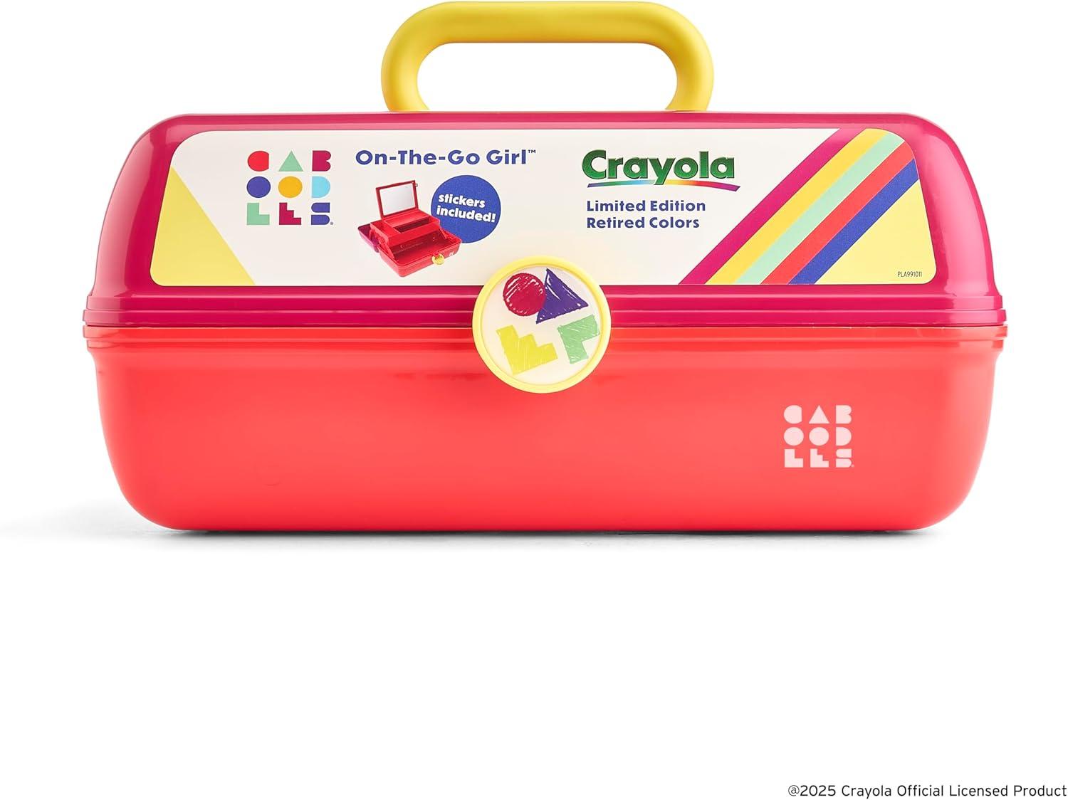 imageCaboodles OnTheGoGirl CaseCrayolas Mulberry Over Orange Red