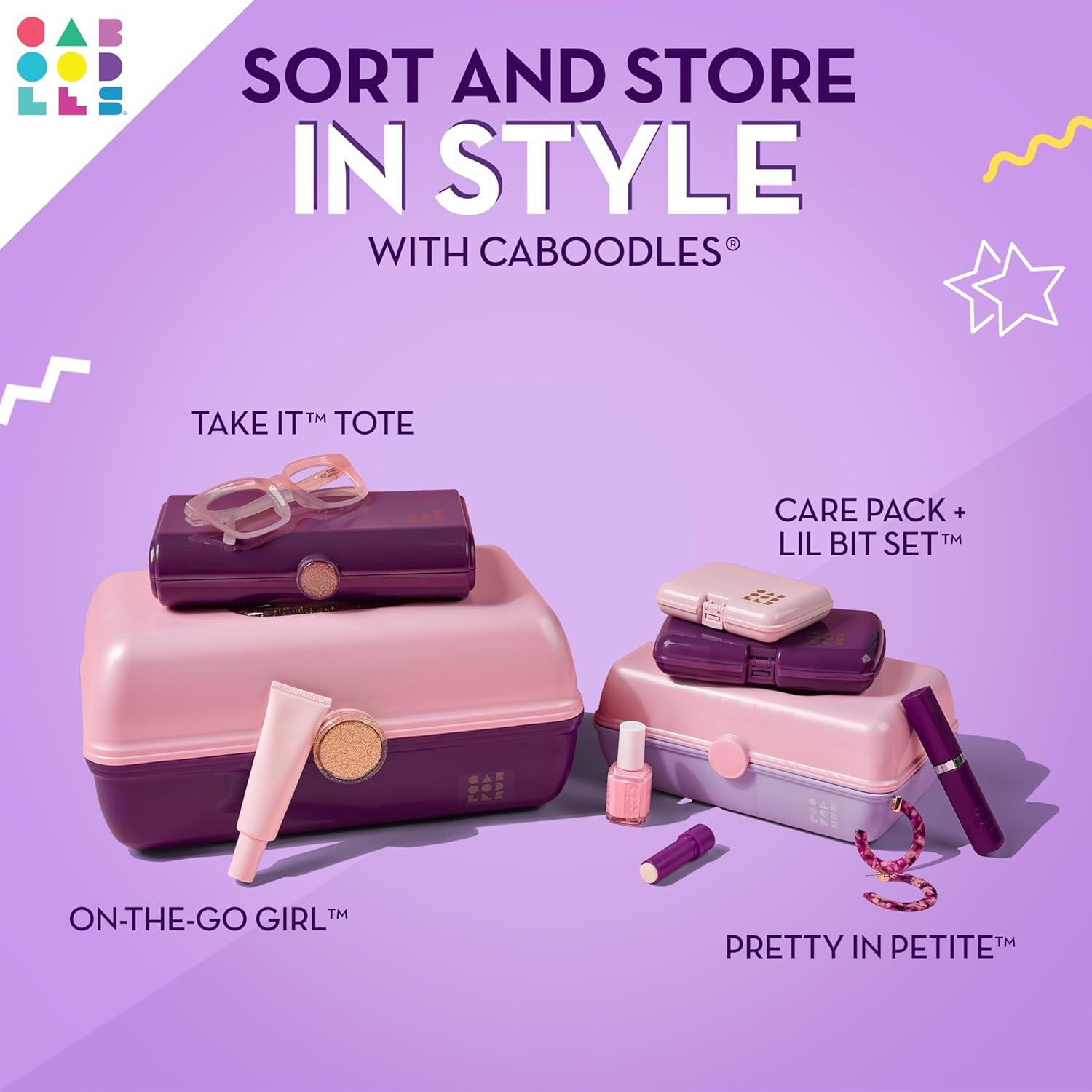 imageCaboodles OnTheGoGirl CaseSilver Shimmer