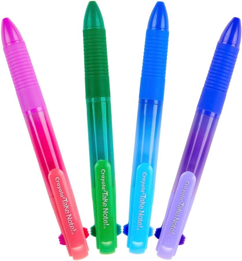 imageCrayola Colored Gel Pens for Kids and Adult Coloring Washable Pens Medium Point 14 Count4 Count