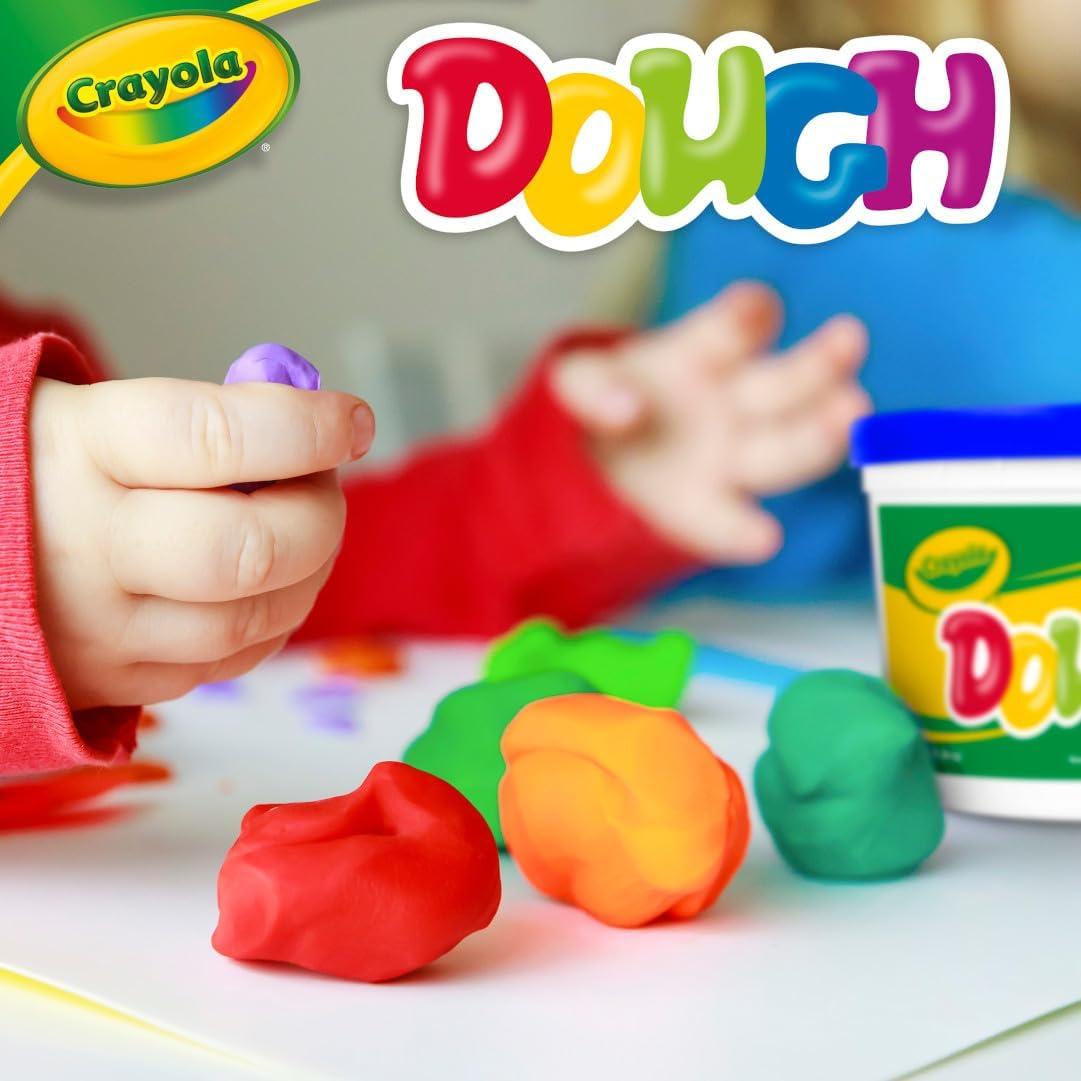 imageCrayola Dough Purple 3lb Bulk Modeling Dough for Kids Clay Alternative Resealable Tub Ages 3 Great for Kids Arts ampamp CraftsBlue