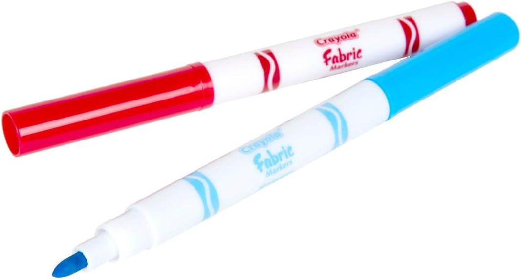 imageCrayola Fabric Marker Classpack Ten Assorted Colors 80Box