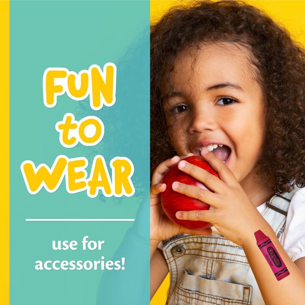 imageCrayola First Aid Kit 30 Pieces First Aid Kit for Kids ampamp Adults TravelFriendly Compact for Home Car Camping and Traveling