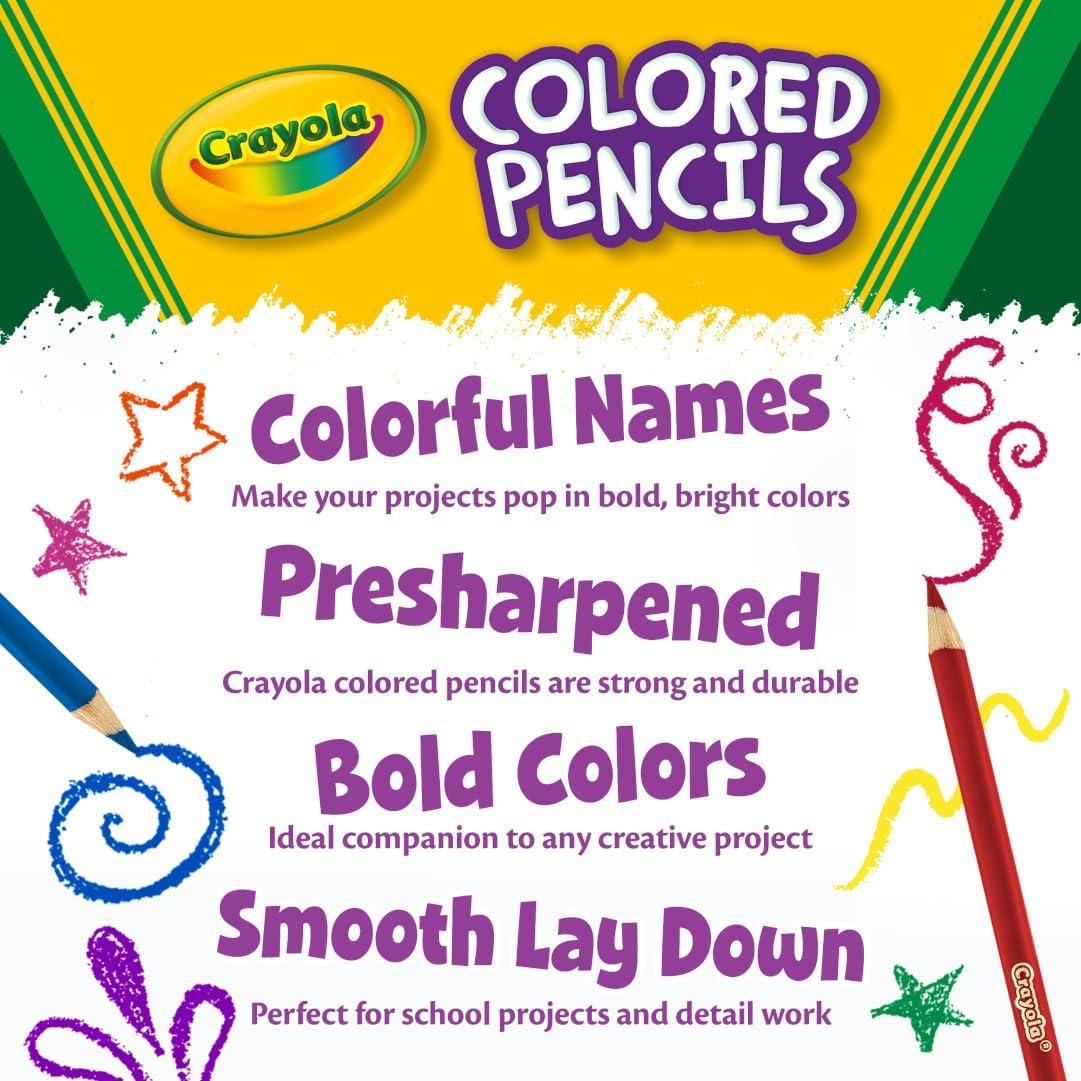 imageCrayola Mini Colored Pencils Colors may vary Coloring Supplies for Kids 64 Count Gift64 Count Pack of 1