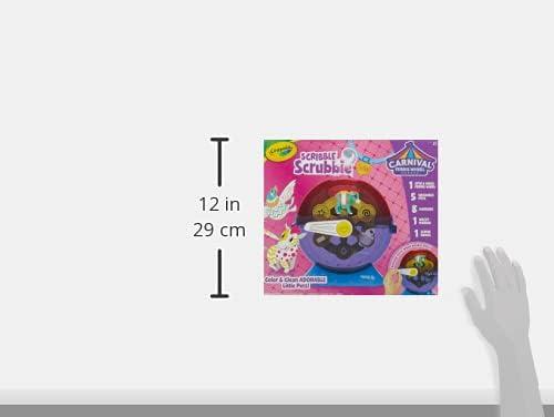 imageCrayola Scribble Scrubbie Safari 2 Pack Animal Toy Set Age 3Spin Wash Carnival