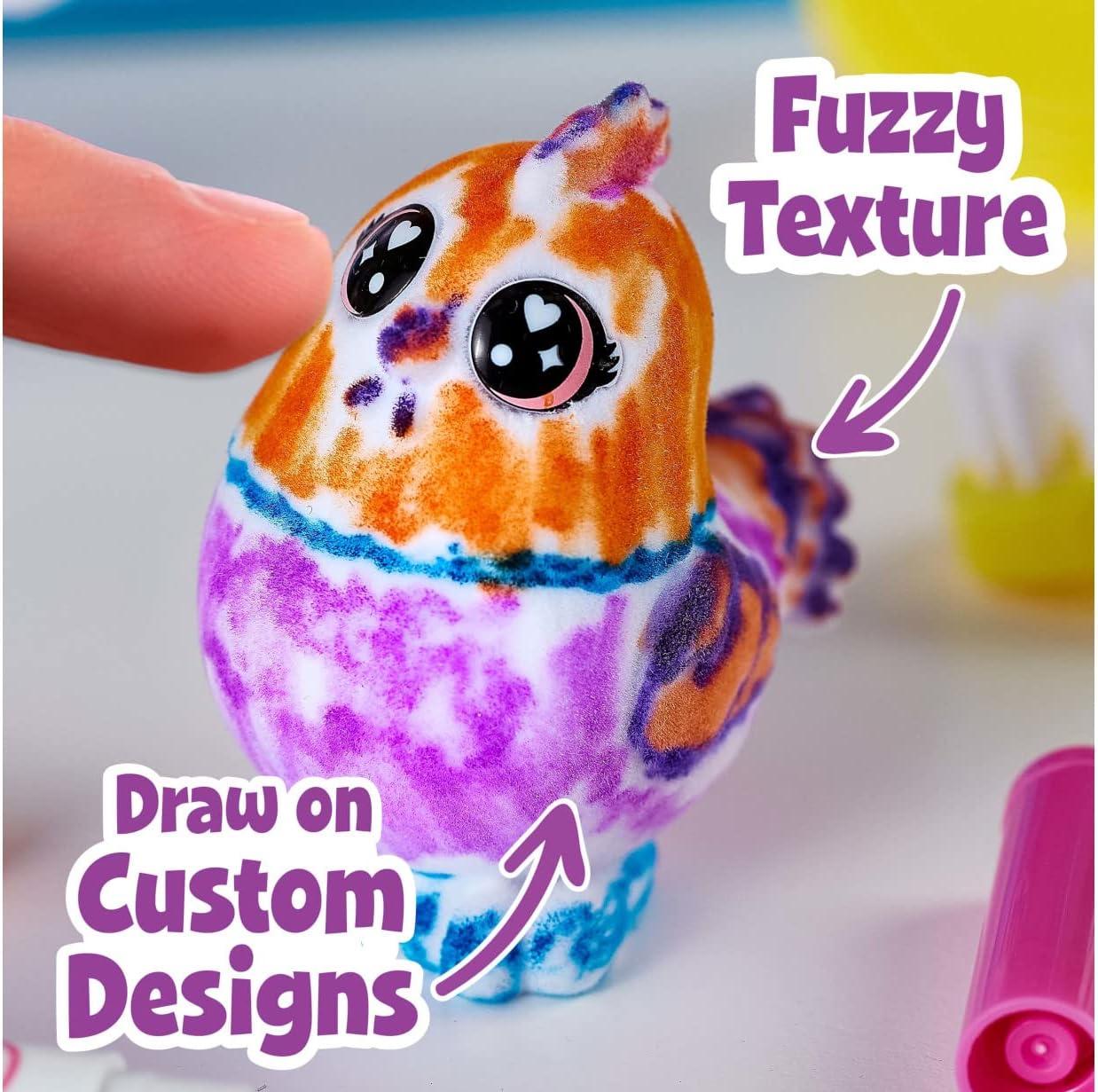 imageCrayola Scribble Scrubbie Safari 2 Pack Animal Toy Set Age 3Spin Wash Carnival