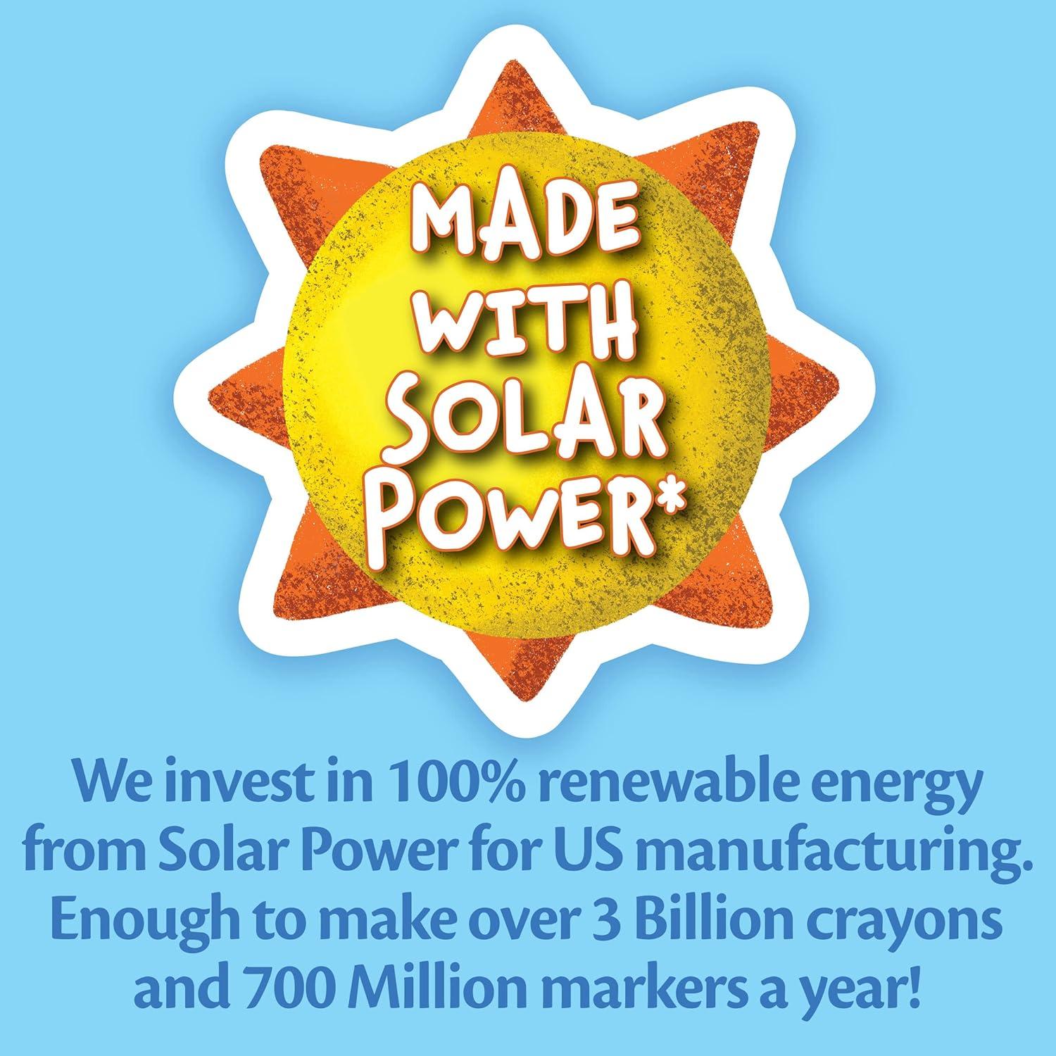 imageCrayola Ultra Clean Washable Markers 12 Pack 10ct Bulk Fine Line Markers for Classrooms Kids Nontoxic